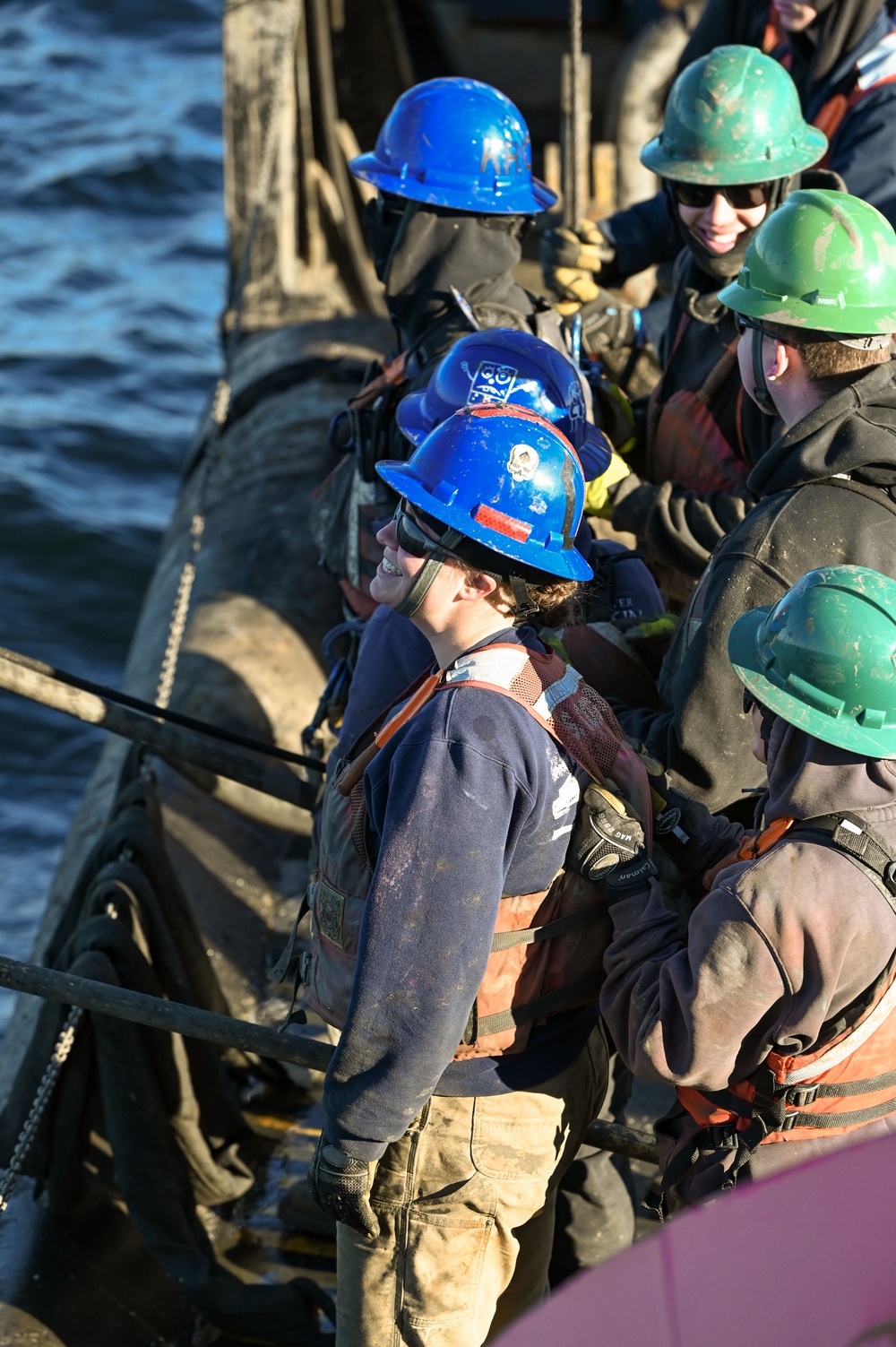 Coast Guard Cutter James Rankin crew