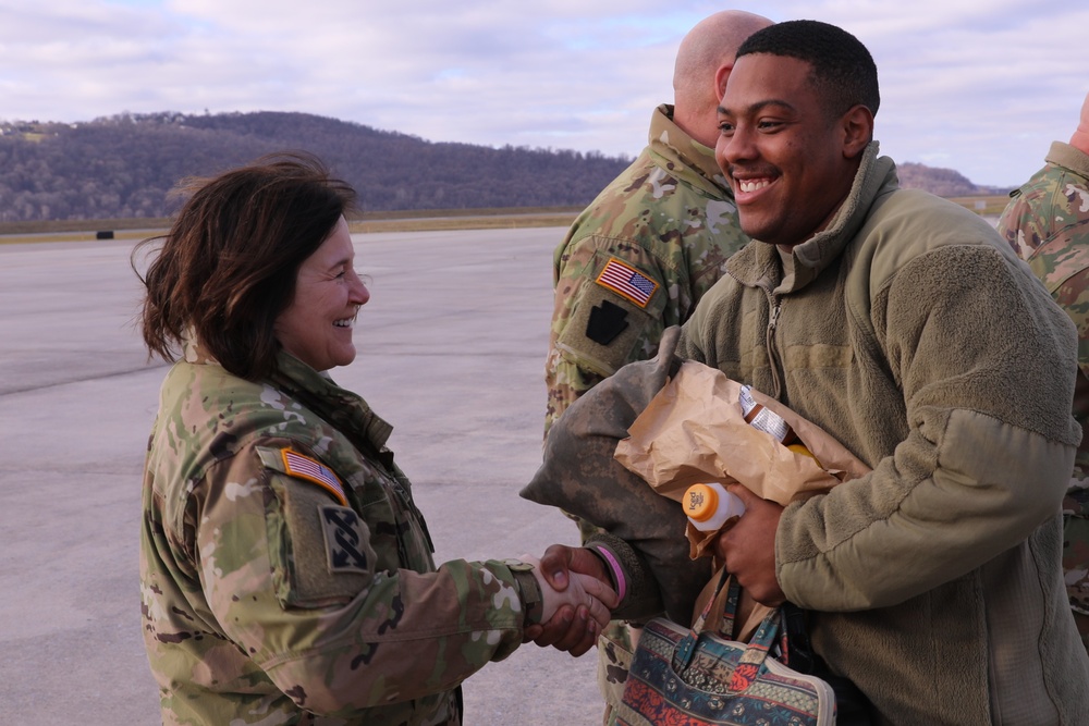 PA Guard Soldiers Depart for Africa Mission