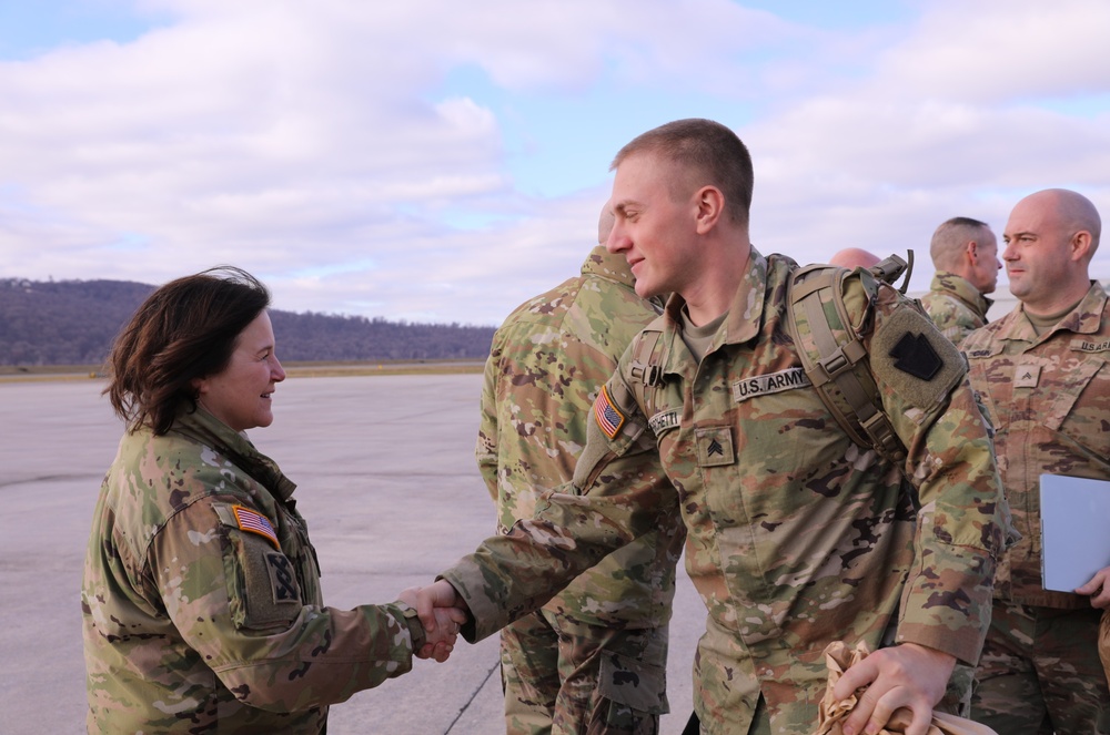 Pa. Guard Soldiers depart for Africa mission