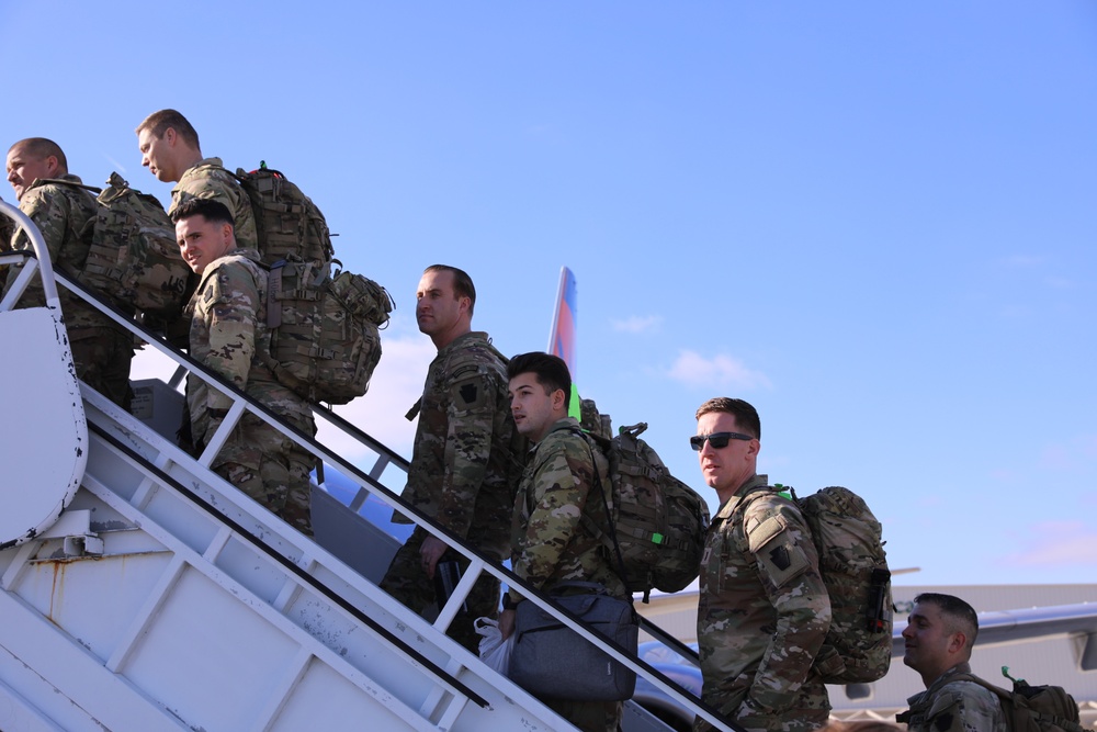 PA Guard Soldiers Depart for Africa Mission