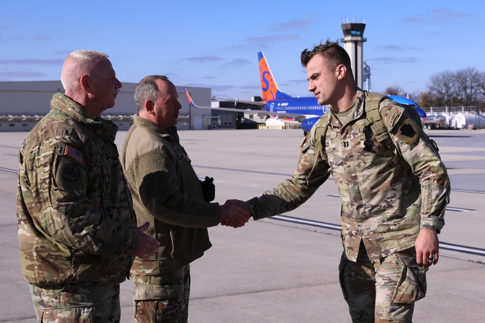 PA Guard Soldiers Depart for Africa Mission