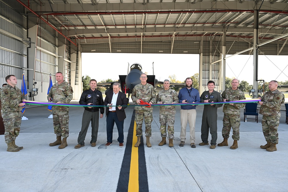 La. Air National Guard hosts ribbon cutting ceremony for new Alert Facility
