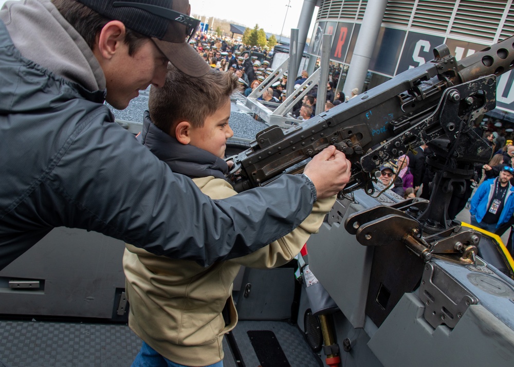 Naval Special Warfare Assessment Command Outreach at Army vs Navy Football Game