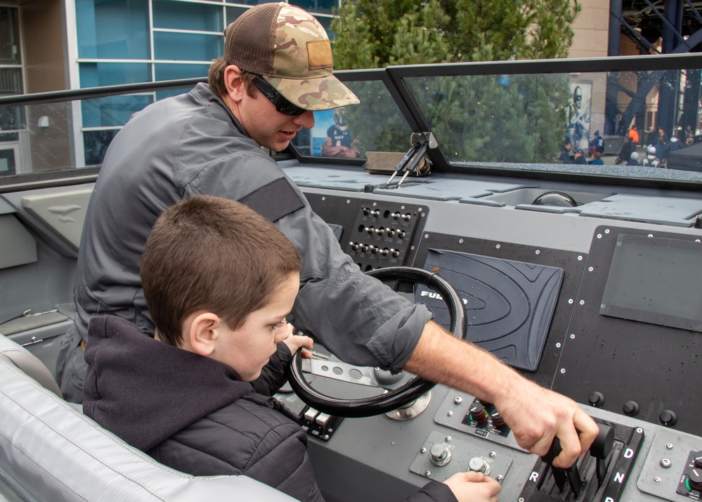 Naval Special Warfare Assessment Command Outreach at Army vs Navy Football Game