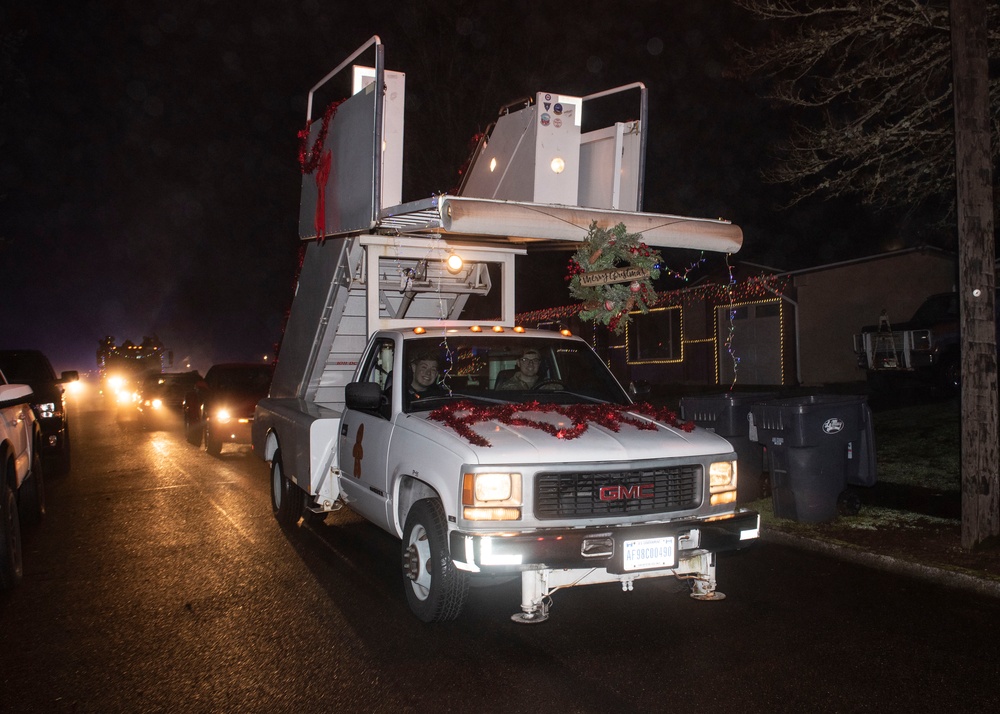 Team McChord holds holiday parade