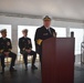 Chief of Naval Personnel Vice Adm. Richard Cheeseman Addresses The Crew