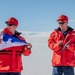 Coast Guard Cutter Polar Star (WAGB 10) holds ice liberty