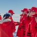 Coast Guard Cutter Polar Star (WAGB 10) holds ice liberty