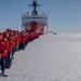 Coast Guard Cutter Polar Star (WAGB 10) holds ice liberty