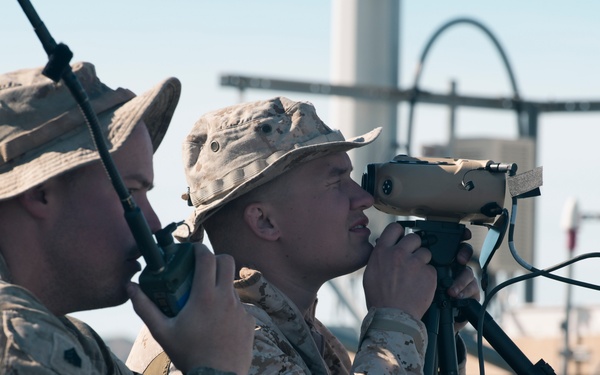 15th MEU Conducts Expeditionary Fires Exercise at Camp Pendleton