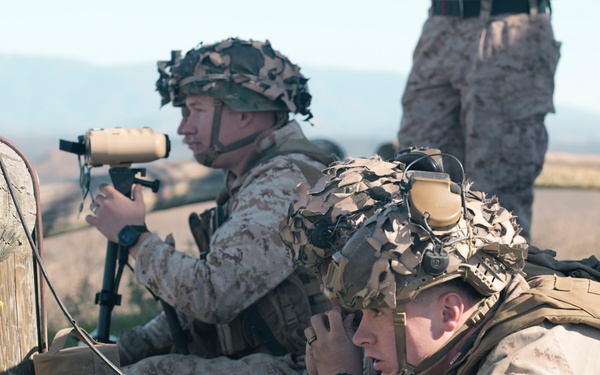 15th MEU Conducts Expeditionary Fires Exercise at Camp Pendleton