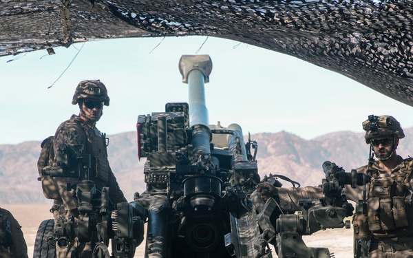 15th MEU Conducts Expeditionary Fires Exercise at Camp Pendleton