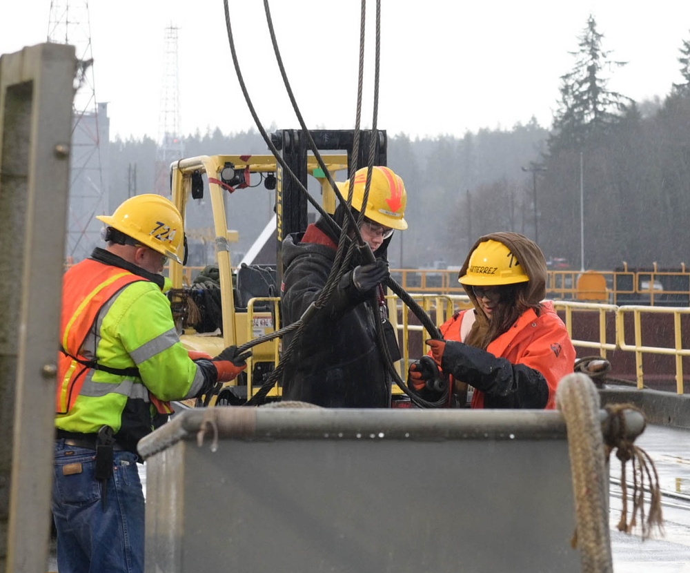 TRFB Team Works to Restore Submarines