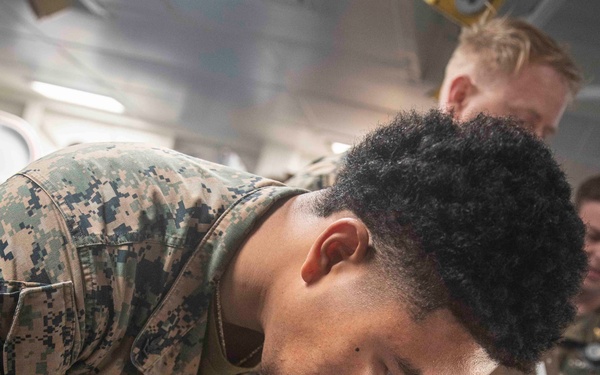 15th MEU, USS Boxer Medical Teams Respond to Mass Casualty Drill