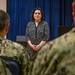 Rear Adm. Lahti and DUSN (P) Speak to Sailors and Installation Personnel in Diego Garcia