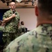 Rear Adm. Lahti and DUSN (P) Speak to Sailors and Installation Personnel in Diego Garcia