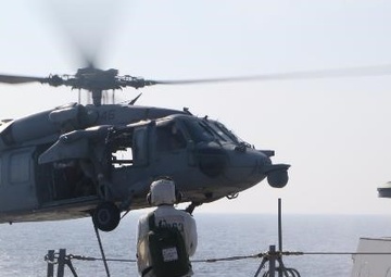 USS Stethem Conducts Vertical Replenishment Certifications