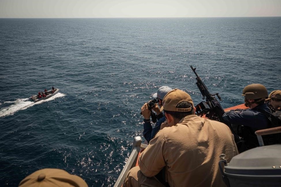 USS Carney Conducts Anti-Terrorism Drills