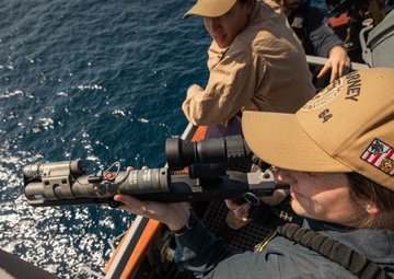 USS Carney Conducts Anti-Terrorism Drills