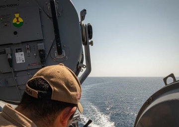 USS Carney Conducts Anti-Terrorism Drills