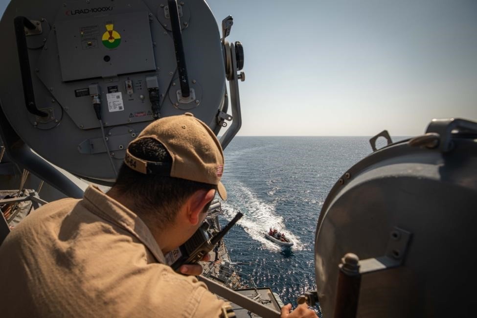 USS Carney Conducts Anti-Terrorism Drills