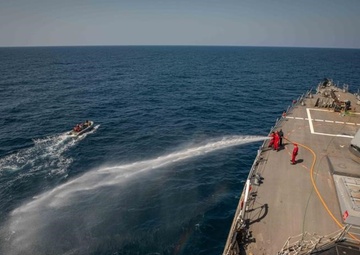 USS Carney Conducts Anti-Terrorism Drills