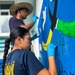 Pacific Partnership 2024-1:  Mural at the Palau National Olympic Committee