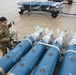 Airman Prepares Practice Munition for Loading at Selfridge Air National Guard Base