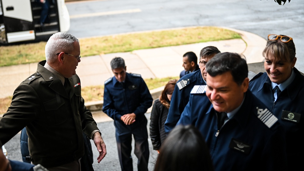 Argentinian Air Force Cadets Visit the IADC