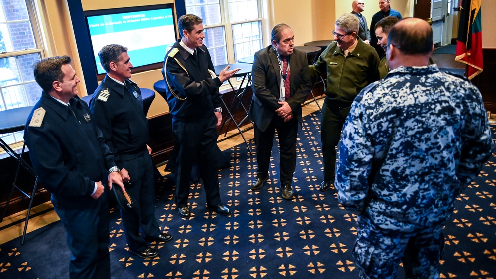 Argentinian Air Force Cadets Visit the IADC