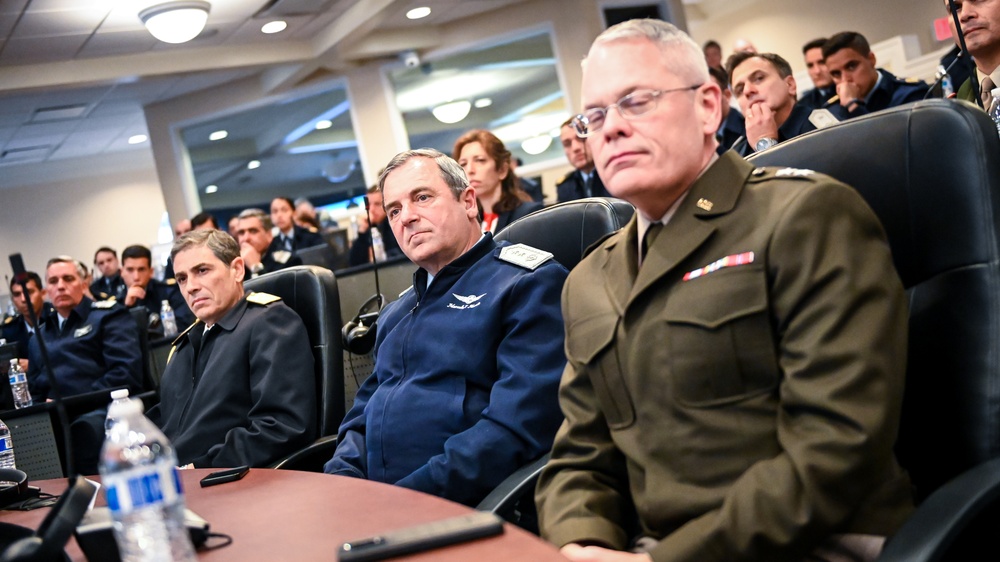 Argentinian Air Force Cadets Visit the IADC