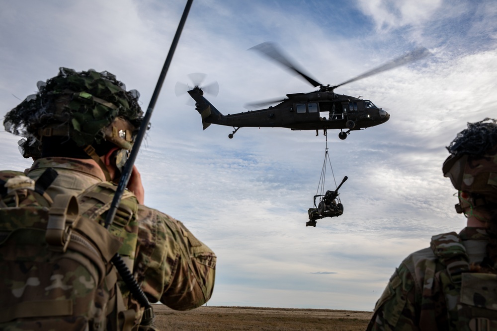 King of Battle gets a lift at Mihail Kogalniceanu Air Base