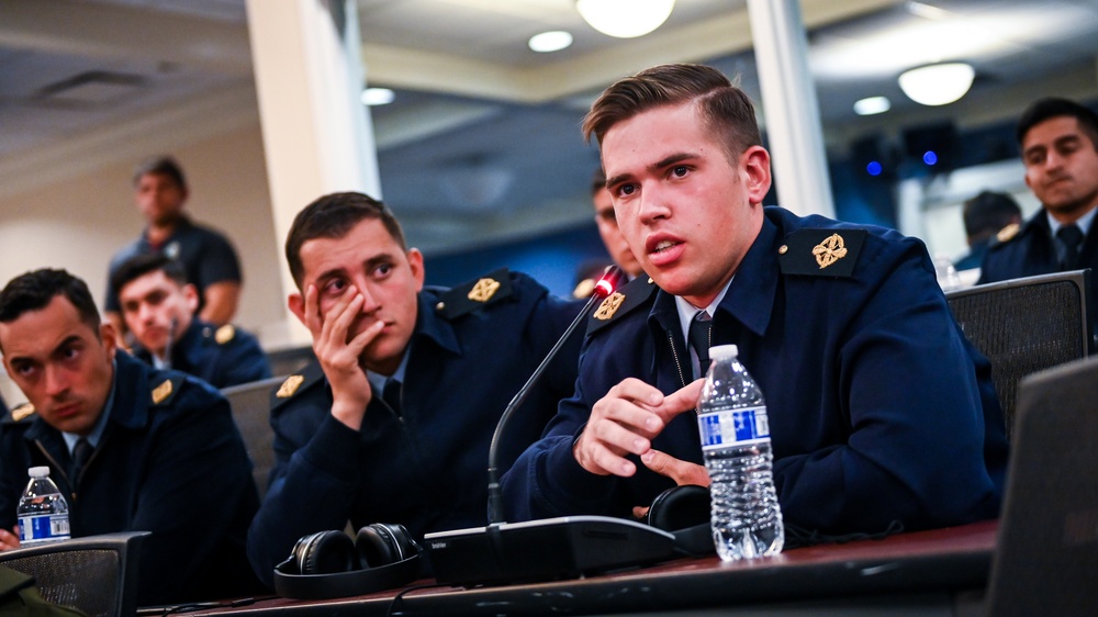 Argentinian Air Force Cadets Visit the IADC