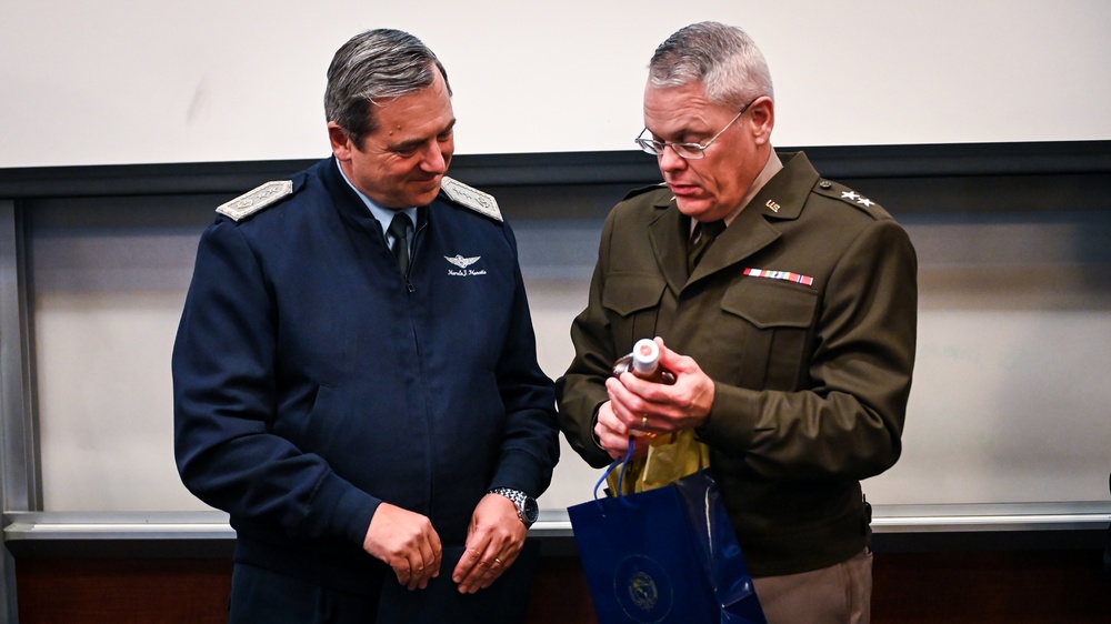 Argentinian Air Force Cadets Visit the IADC