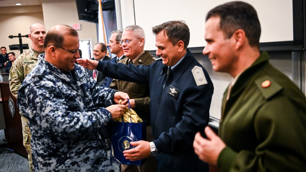 Argentinian Air Force Cadets Visit the IADC