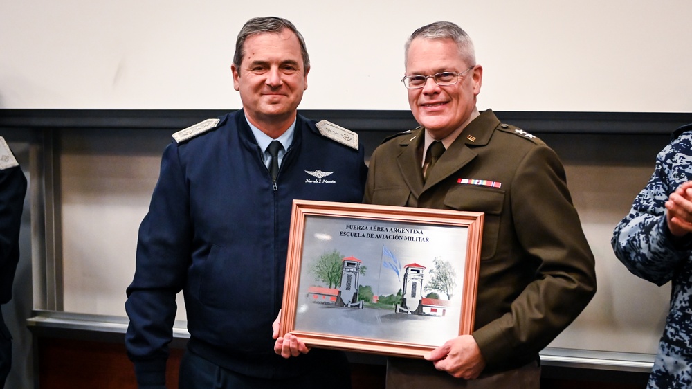 Argentinian Air Force Cadets Visit the IADC