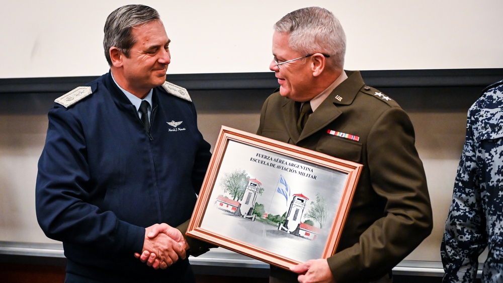 Argentinian Air Force Cadets Visit the IADC
