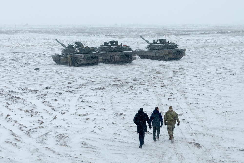 Lithuanian Speaker of Parliament visits 3rd Infantry Division Soldiers in Lithuania