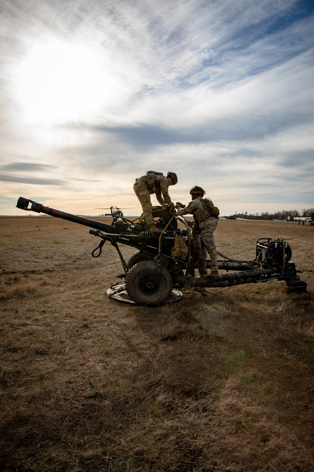 King of Battle gets a lift at Mihail Kogalniceanu Air Base