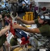 USS Bataan Sailors Conduct AV-8B Harrier Maintenance