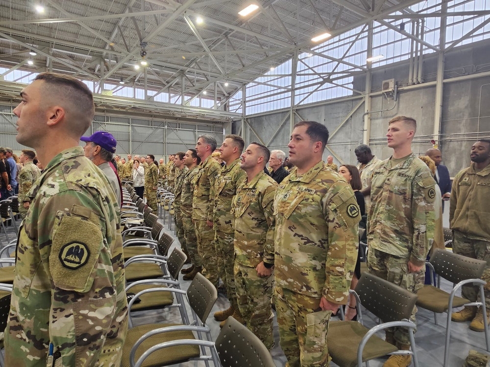 La. Guard aviation unit holds deployment ceremony