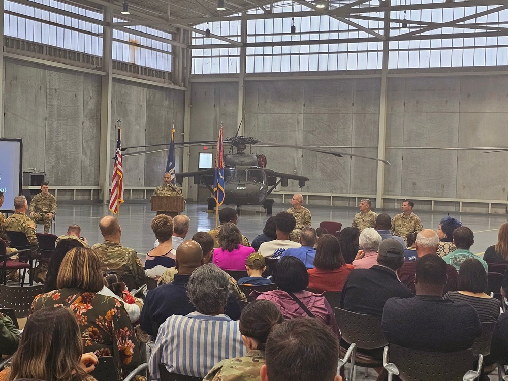 La. Guard aviation unit holds deployment ceremony