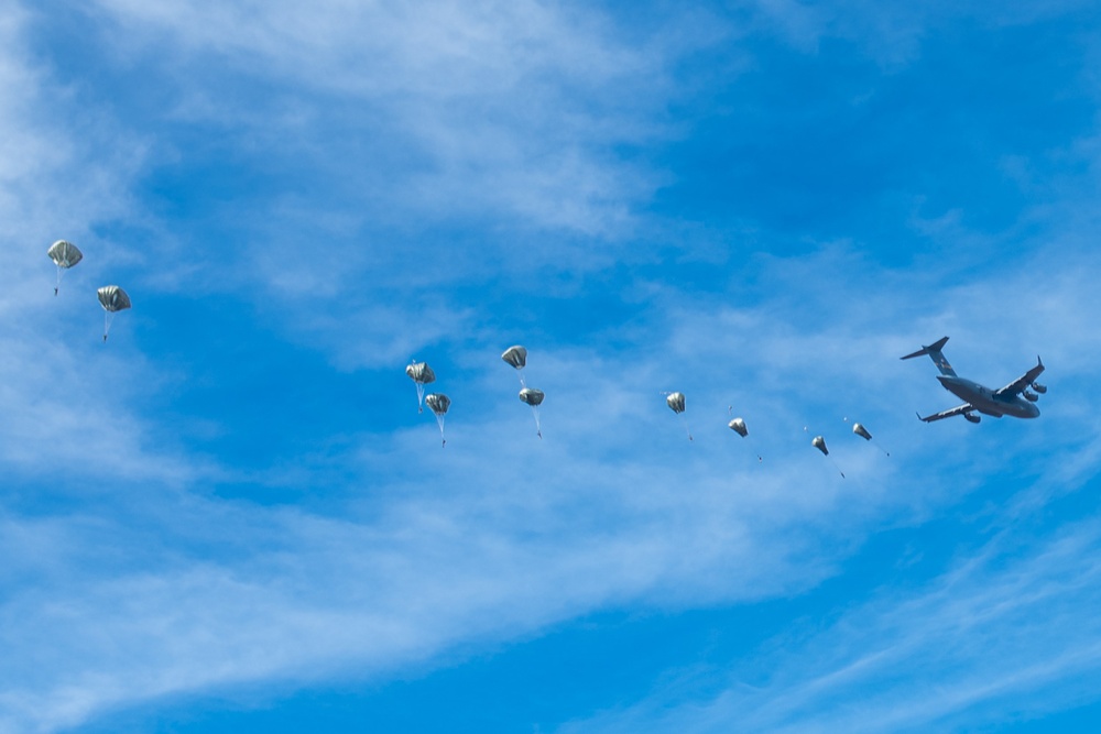 Paratroopers earn Chilean jump wings during Operation Toy Drop