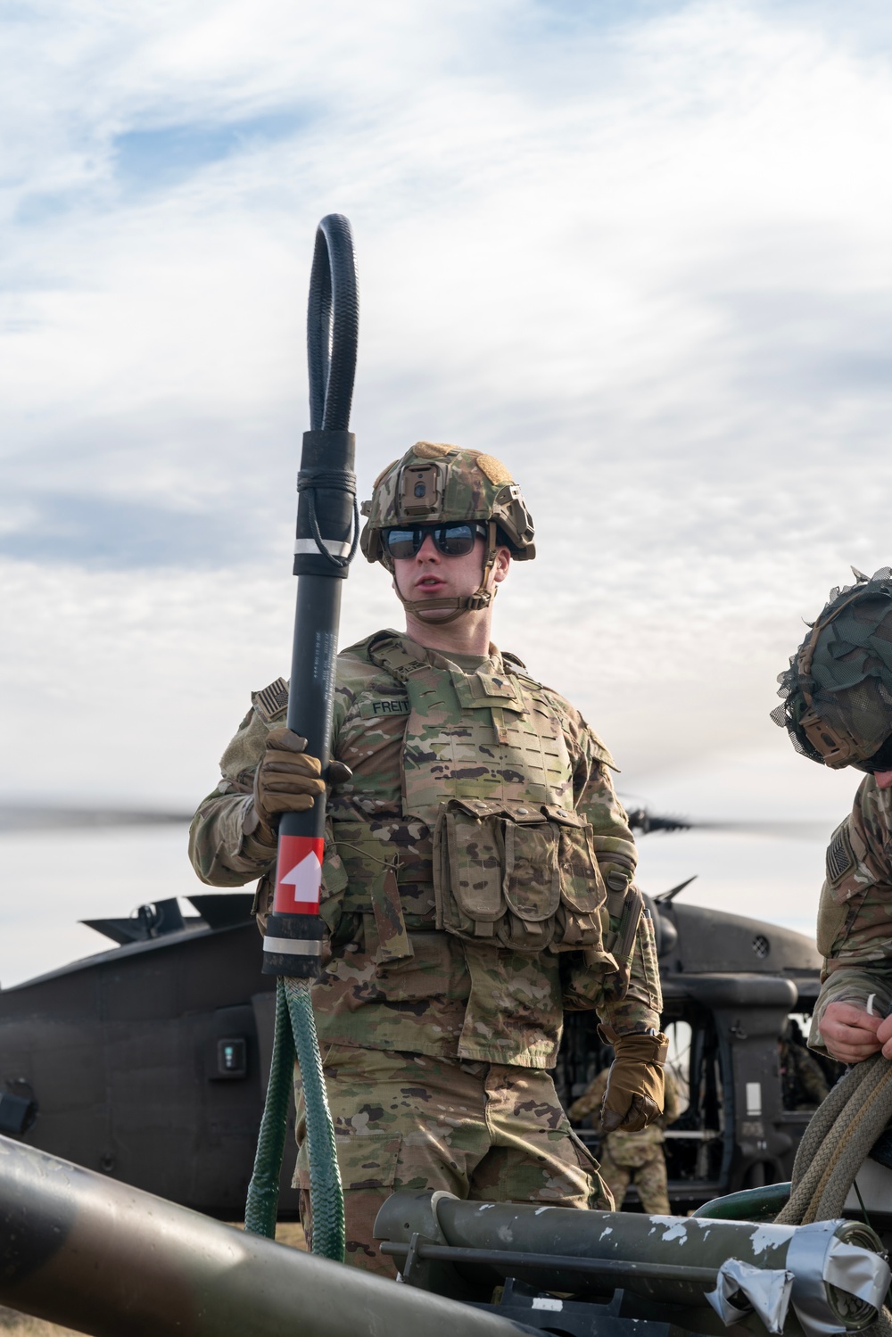 Artillery Soldiers conduct Elevator Drills at Mihail Kogalniceanu Air Base