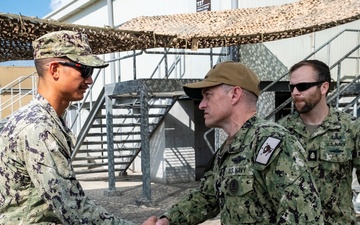 Command Master Chief Chris King visits Sailors deployed to CTF 56.7