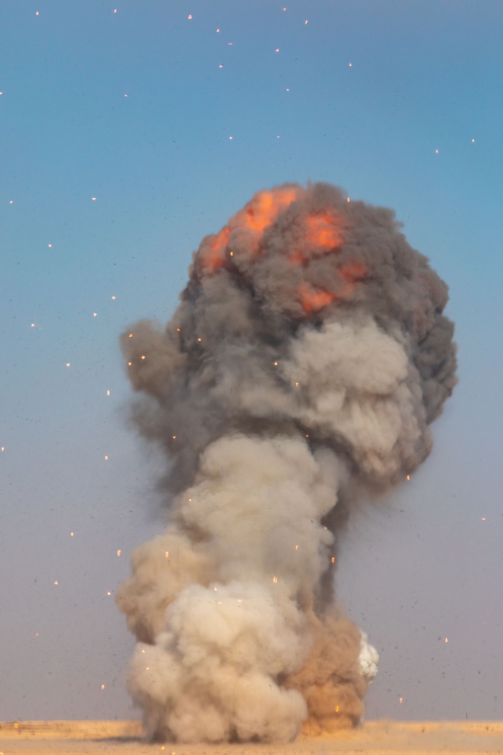 Al Asad Air Base Controlled Explosive Ordinance Detonation