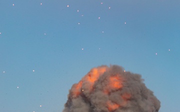 Al Asad Air Base Controlled Explosive Ordinance Detonation