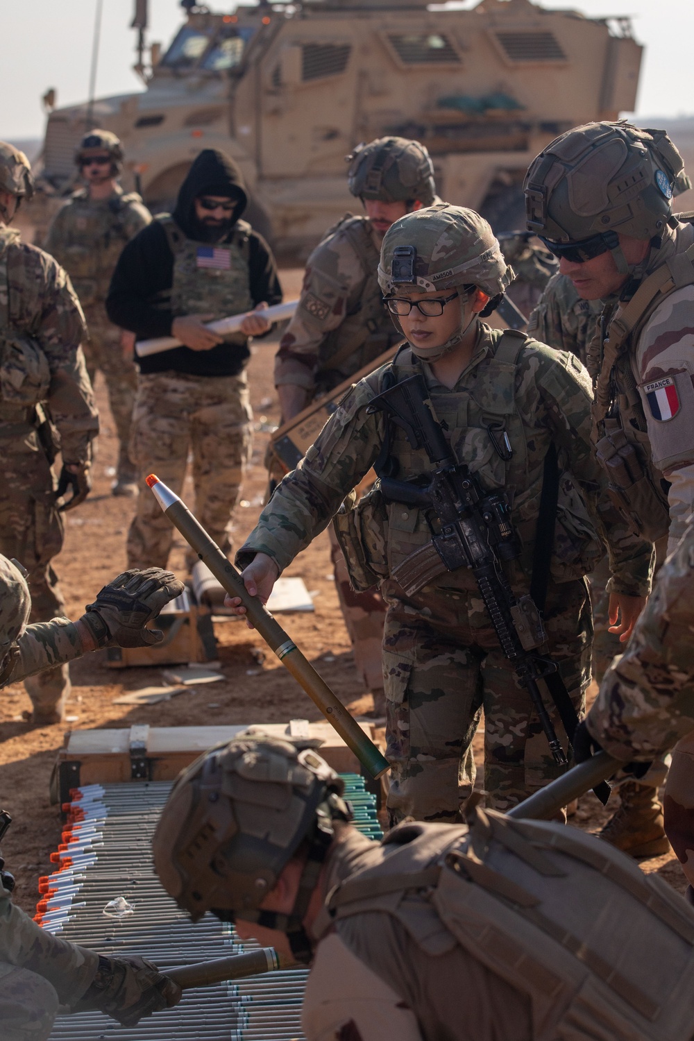 Al Asad Air Base Controlled Explosive Ordinance Detonation