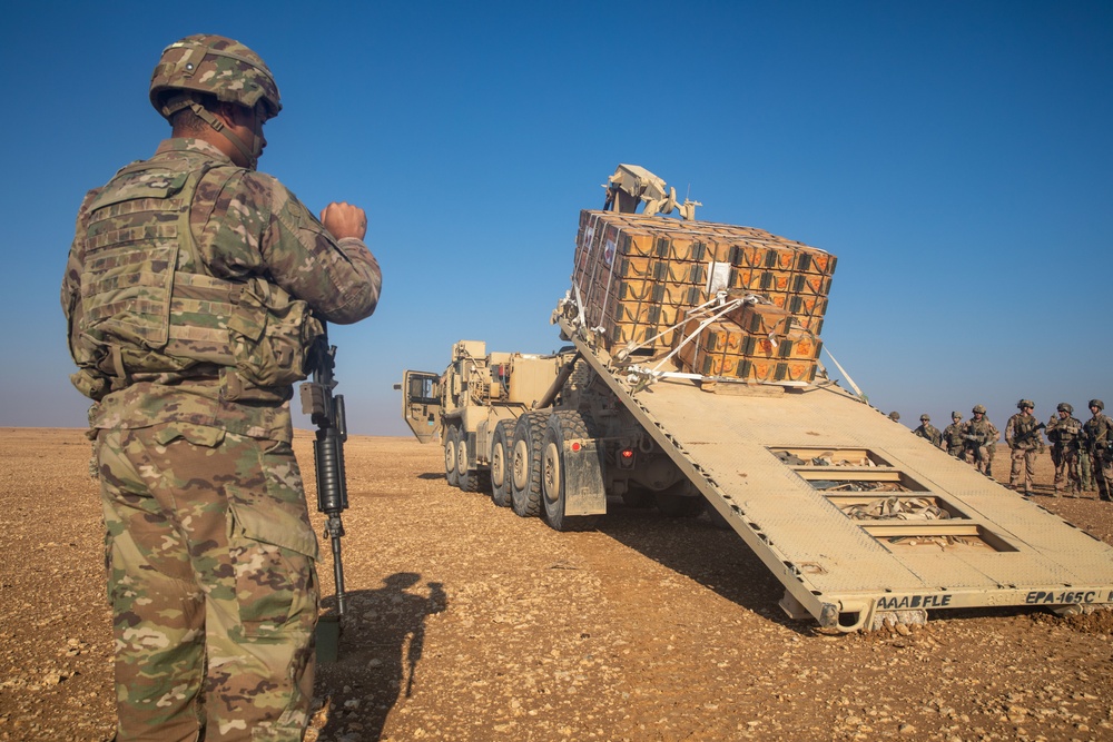 Al Asad Air Base Controlled Explosive Ordinance Detonation