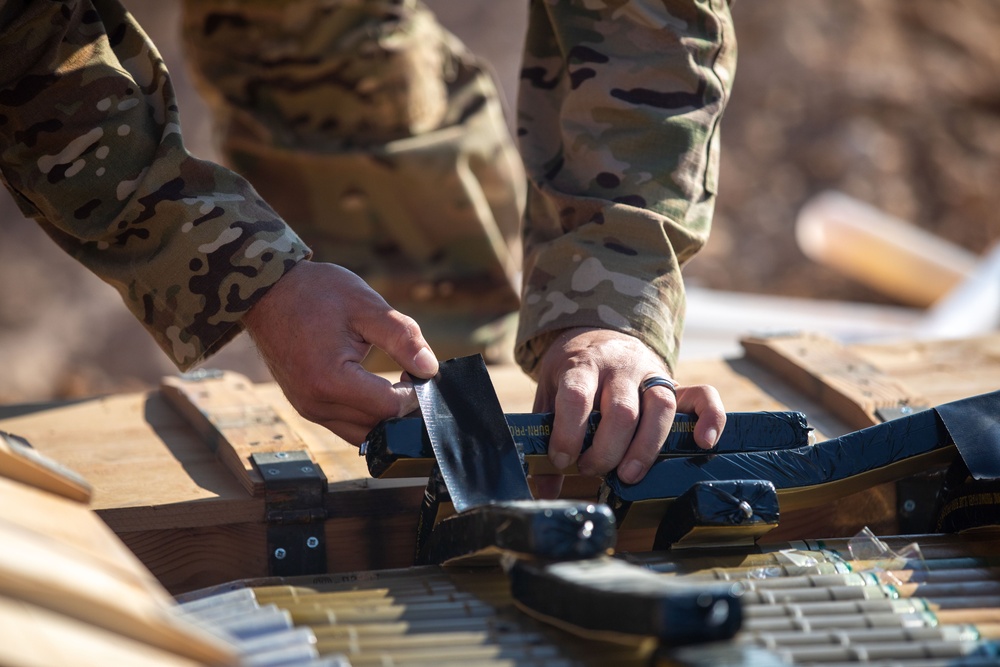 Al Asad Air Base Controlled Explosive Ordinance Detonation